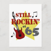 Still Rockin' mit 65 Postkarte (Vorderseite)