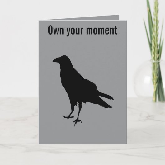 Still Shadow Raven in Profile Karte (Vorderseite)