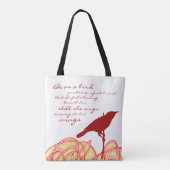 Still She Sings Tasche (Rückseite)