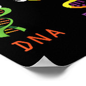 Still Single Dna immer Rna Funny Science Biologie Poster (Ecke)