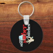 Still Sober Es _ Funny Sobriety Celebration Gift  Schlüsselanhänger (Vorderseite)