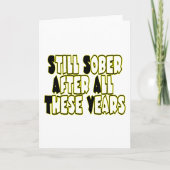 Still Sober Karte (Vorderseite)