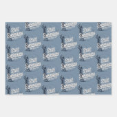 Still Swinging Old Guys Rule Father's Day Golfers Geschenkpapier Set (Vorderseite)