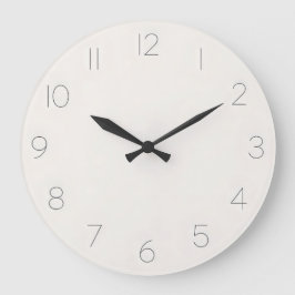 Still Time Große Wanduhr