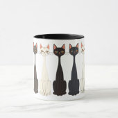 Still Tired Cats - Cat Mom Kitty Lover - Graphic Tasse (Zentrum)