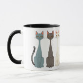 Still Tired Cats - Cat Mom Kitty Lover - Graphic Tasse (Links)