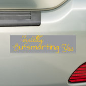 Still und heimlich überlisten Sie  Autoaufkleber (Auf Auto)