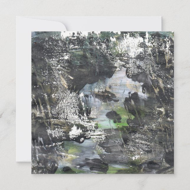 Still Water Between Trees Gelprint (Vorderseite)