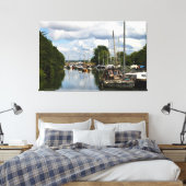 Still Waters at Lydney Docks UK Leinwanddruck (Insitu (Schlafzimmer))