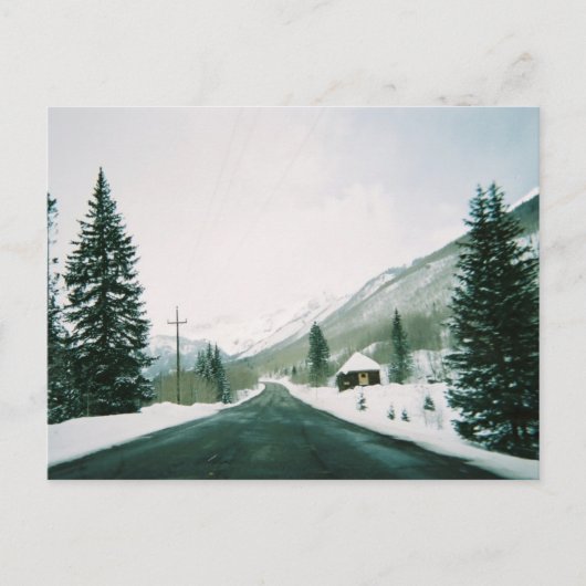 Still Winter Postcard Postkarte (Vorderseite)