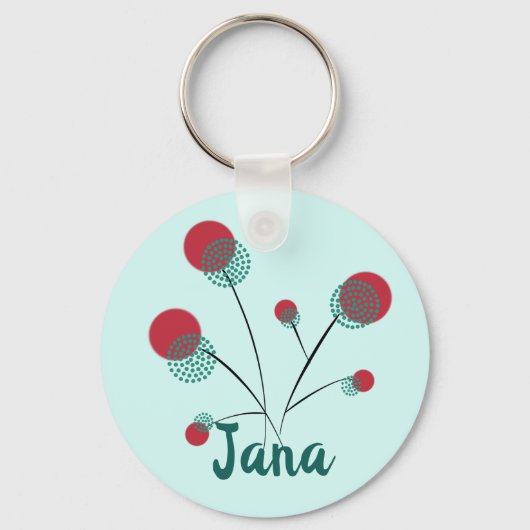 Stillager Blumenstrauß, alisiert Schlüsselanhänger (Vorderseite)