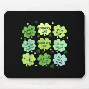 Stillberaterin St. Patrick Tag Stillberatung Mousepad