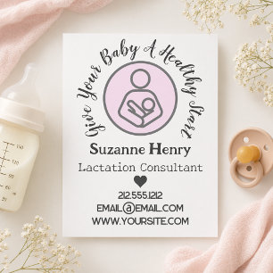 Stillberaterin Stillen Leche Baby Flyer