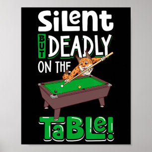 Stille, aber tödlich - Billiards Lynx Poster