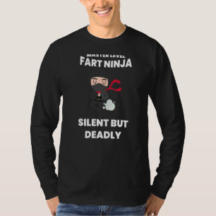Stille, aber tödlich Ninja Karate Krieger Grafik T-Shirt