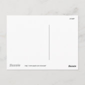 Stille, aber tödliche Nacht Postkarte (Rückseite)