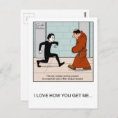 "Stille Achtung" Postkarte (Vorne/Hinten)