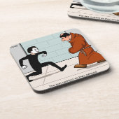 "Stille Achtung" Untersetzer (Linke Seite)