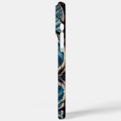 Stille Adler unter einem glühenden Mitternachtsmon Case-Mate iPhone Hülle (Rückseite / Links)