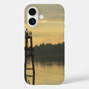 Stille am Meer Druckausschnitt nähen - Sonnenunter iPhone 16 Hülle