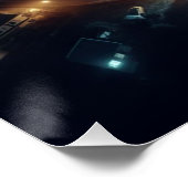 Stille Ankunft Poster (Ecke)