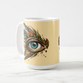 Stille Anrufe Kaffeetasse (Vorderseite Links)