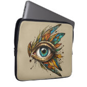 Stille Anrufe Laptopschutzhülle (Vorne Rechts)