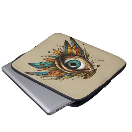 Stille Anrufe Laptopschutzhülle (Vorne Knopf)