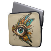 Stille Anrufe Laptopschutzhülle (Vorderseite Links)