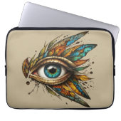 Stille Anrufe Laptopschutzhülle (Vorderseite)