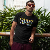 Stille auf Set - Funny Filmmaking T-Shirt