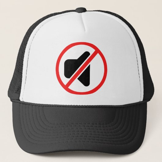 Stille Aufgabe Truckerkappe (Vorderseite)