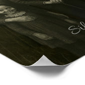 Stille Bande des Erbes Poster (Ecke)