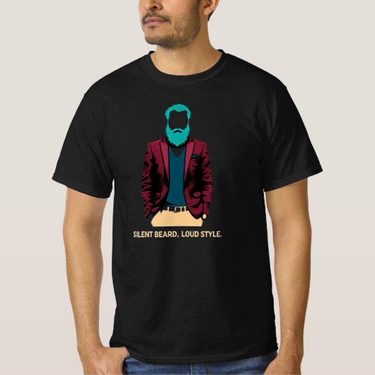 Stille Bart Loud Style T-Shirt (Vorderseite)