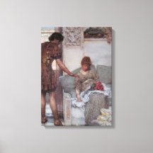 Stille Begrüßung (von Lawrence Alma-Tadema)