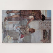 Stille Begrüßung (von Lawrence Alma-Tadema) Puzzle (Horizontal)