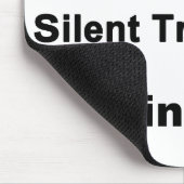 Stille Behandlung Mousepad (Ecke)