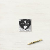 Stille Beobachter Post-it Klebezettel (Auf Schreibtisch)