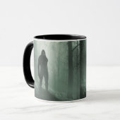 Stille Beobachters Tasse Bigfoots/Sasquatch (Vorderseite Links)