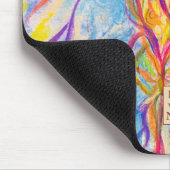 Stille Blende - Benutzerdefinierte Logo- oder Name Mousepad (Ecke)