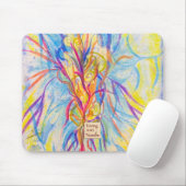 Stille Blende - Benutzerdefinierte Logo- oder Name Mousepad (Mit Mouse)