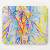 Stille Blende - Benutzerdefinierte Logo- oder Name Mousepad (Vorne)