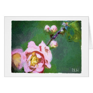 Stille Blumen/Blumen/Aquarellbild