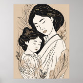 Stille Blüte der Mutterschaft Poster (Vorne)