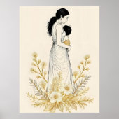 Stille Blüte der Mutterschaft Poster (Vorne)