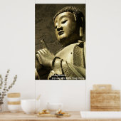 Stille Buddha Poster (Küche)