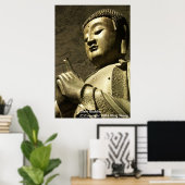 Stille Buddha Poster (Heimbüro)