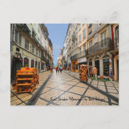 Stille Coimba Morning - Das wahre Portugal Postkarte