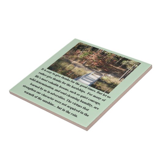 Stille Courage Inspiration Fliese (Seite)