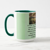 Stille Courage Inspiration Tasse (Links)